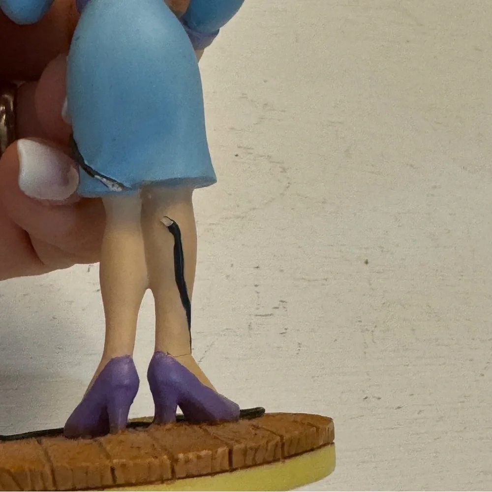 2000 Blondie Comic Figurine Blondie On The Phone Vintage